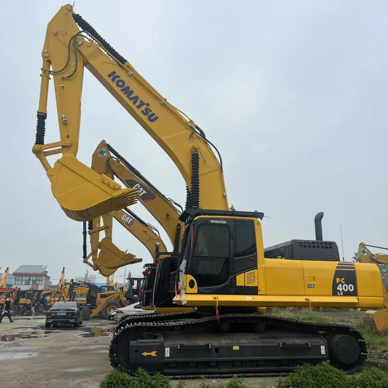 二手小松400挖掘机