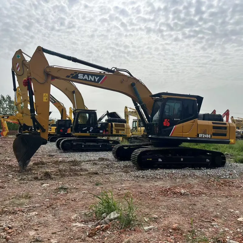 二手三一245挖掘机