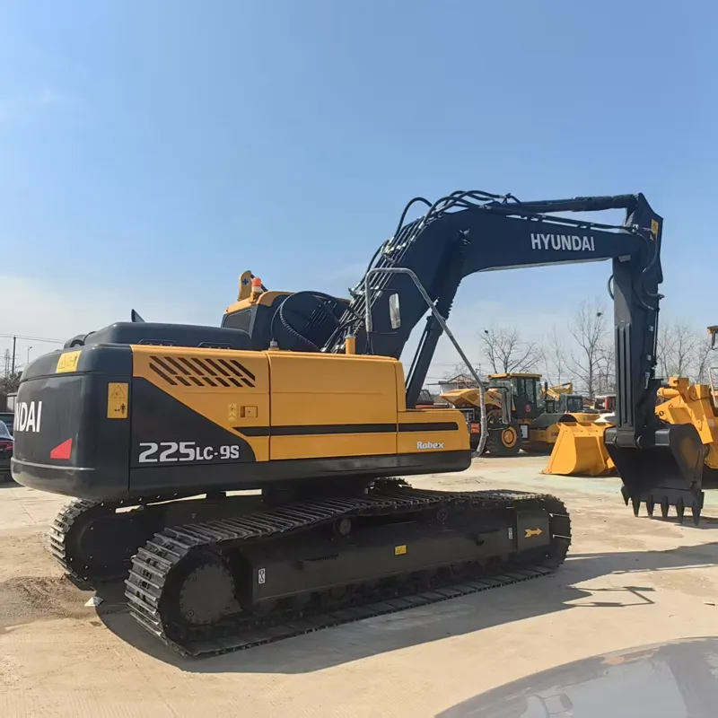 二手现代225-9挖掘机