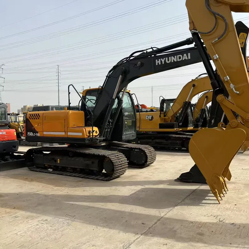 二手现代150挖掘机