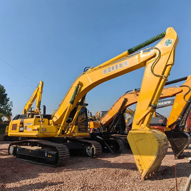 二手小松350-8挖掘机