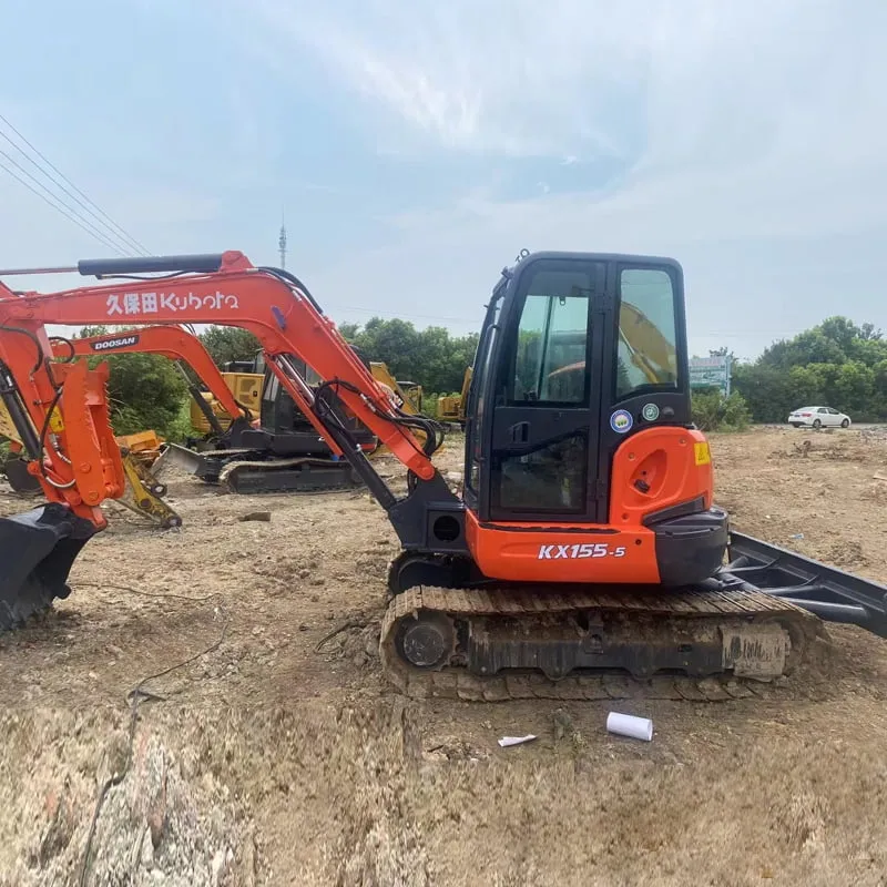 Used 久保田KX155-5 excavator