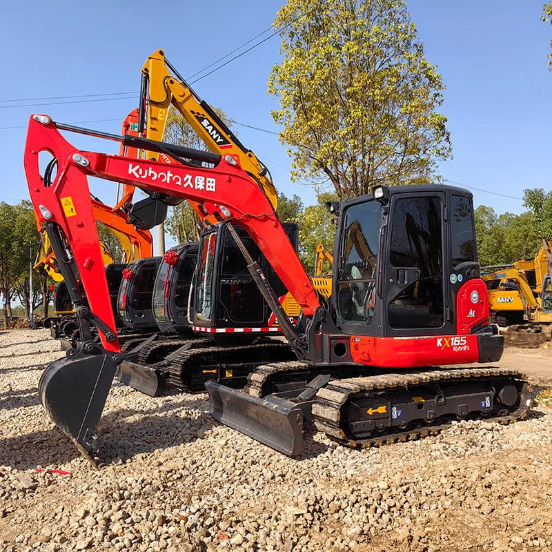 Used 久保田KX165 excavator