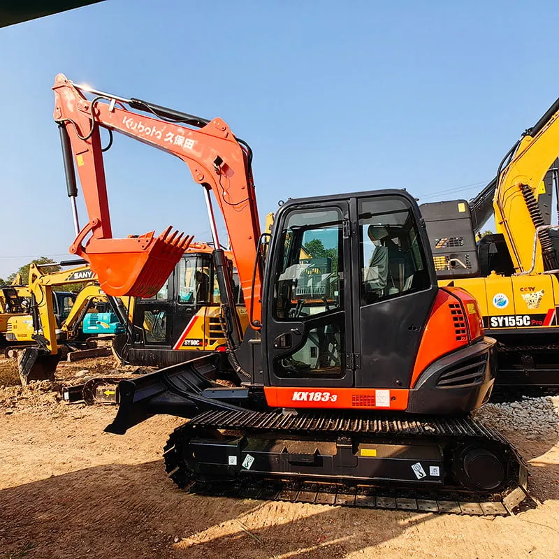 Used 久保田KX183-3 excavator