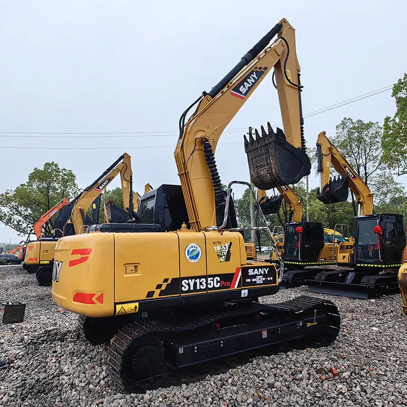 二手三一135挖掘机