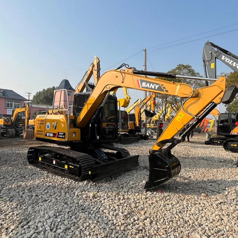 二手三一75挖掘机